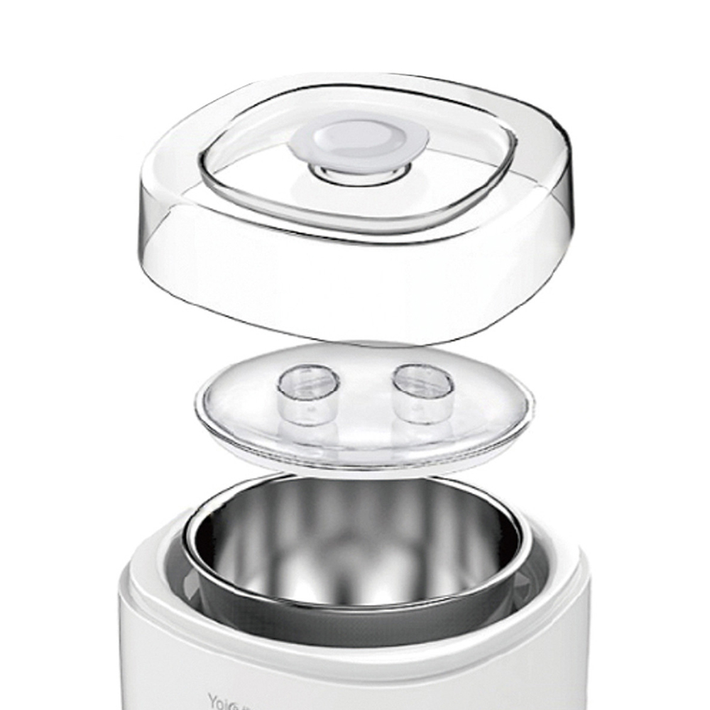 Máy Làm Sữa Chua LocknLock Yogurt Maker 1L, 220V, 50Hz, 15W - Màu trắng - EJY211, , large image number 2